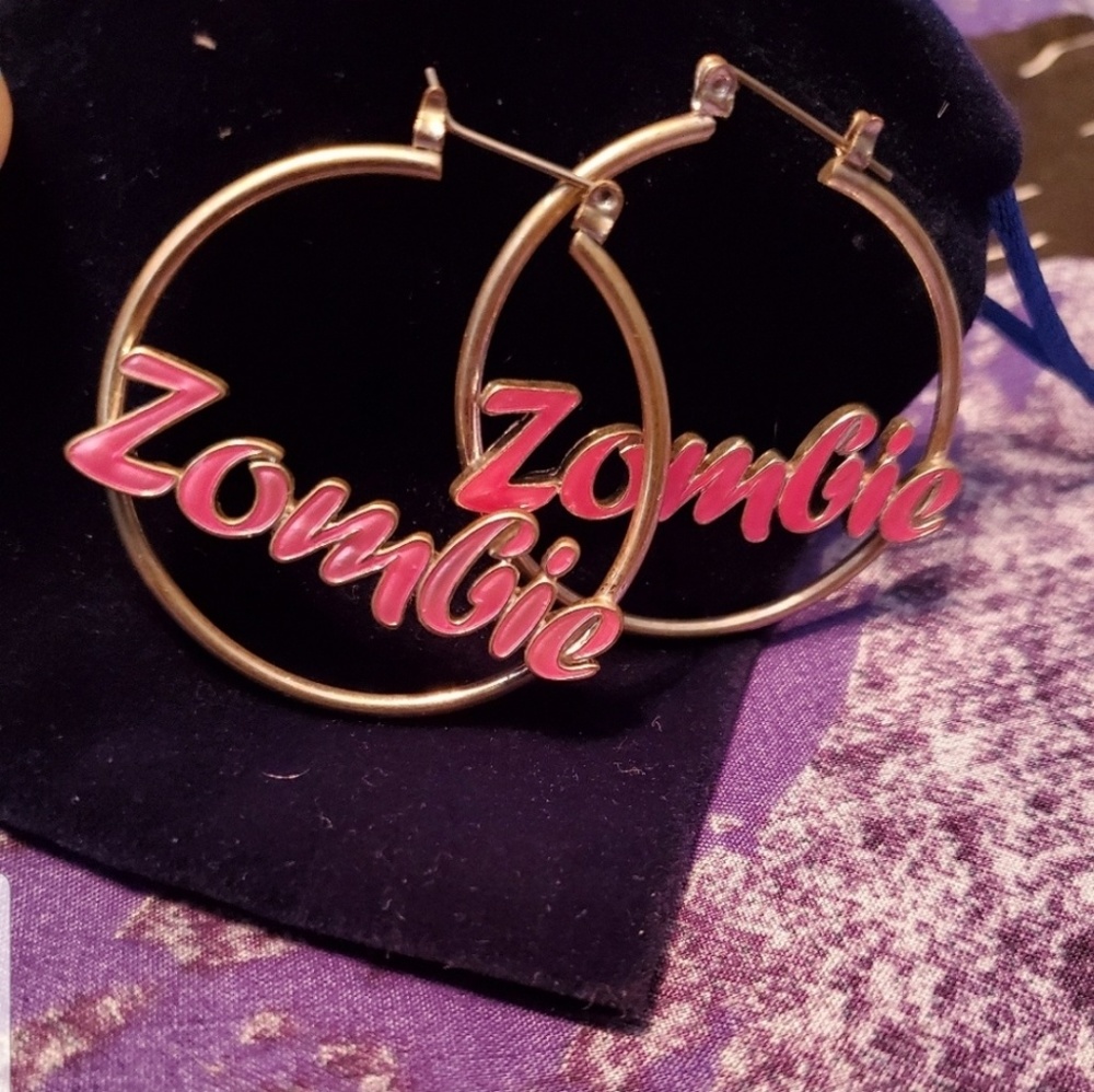 In Search Of Zombie Hoop Earrings